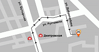 Схема проезда в АрендаАвто-рхв